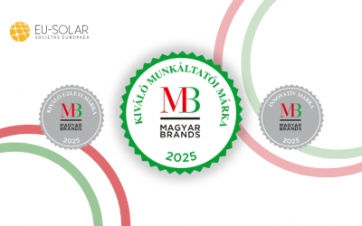 Újabb rangos szakmai díjat kapott az EU-SOLAR SE