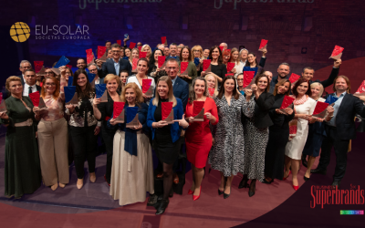 Ötödszörre vehette át a Superbrands díjat az EU-SOLAR
